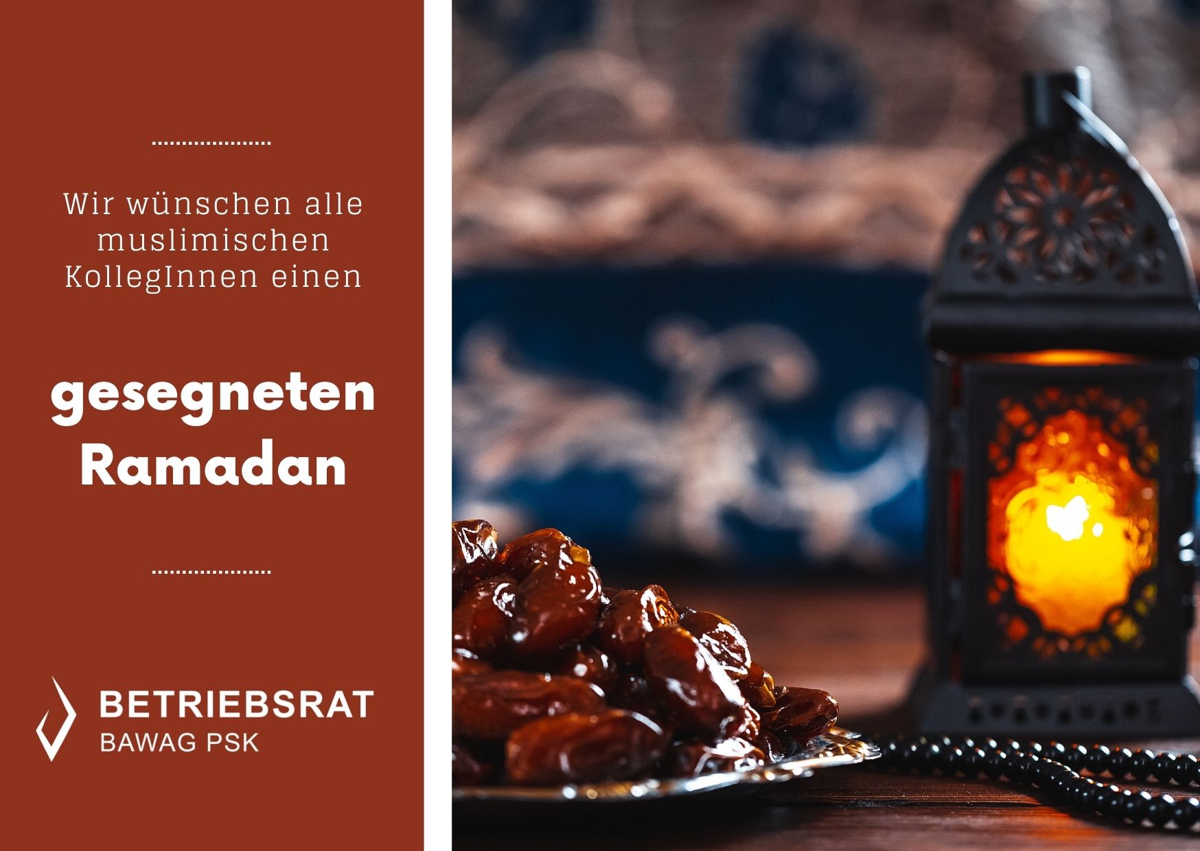 Ramadan 2022 ©Bawag Psk Betriebsrat Ramadan 2022 ©Bawag Psk Betriebsrat