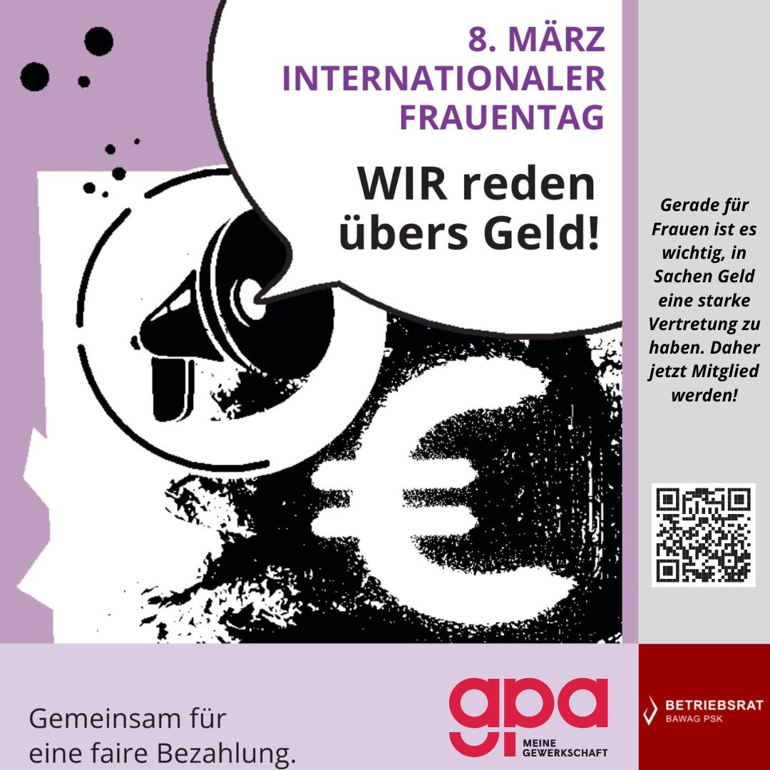 Frauentrag 2023 ©Bawag Psk Betriebsrat - GPA Frauentrag 2023 ©Bawag Psk Betriebsrat - GPA