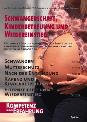 Schwangerschaftsbroschüre 2011 ©BR BAWAG PSK Schwangerschaftsbroschüre 2011 ©BR BAWAG PSK