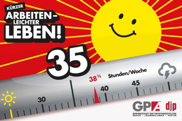 KuerzerArbeitenLeichterLeben ©GPA-djp KuerzerArbeitenLeichterLeben ©GPA-djp